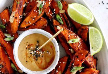 Recette Frites de patates douces au miso