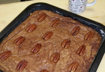 Recette Brownie aux noix de pécan