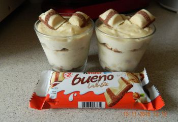 Recette Tiramisu aux Kinder Bueno