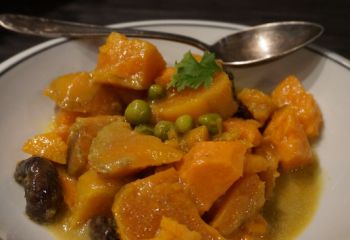 Recette CURRY de Patates Douces