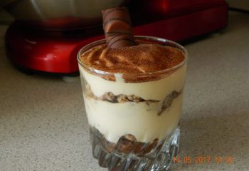Recette Tiramisu aux Kinder Bueno