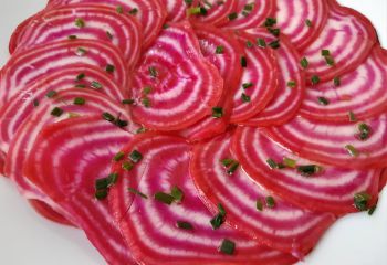 Recette Carpaccio de betterave