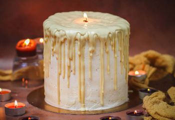 Recette Du gâteau bougie : le gâteau idéal pour un anniversaire en automne